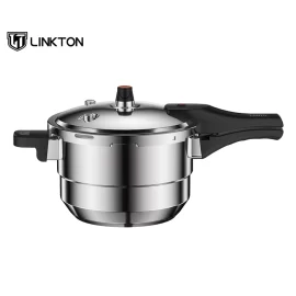 Wholesale Stainless Steel Pressure Cooker,5-8QT  Cooker with Steaming rack in Bulk