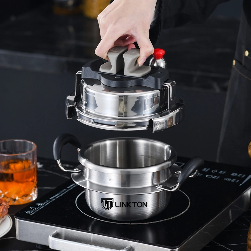 Wholesale mini triply stainless steel pressure cookers