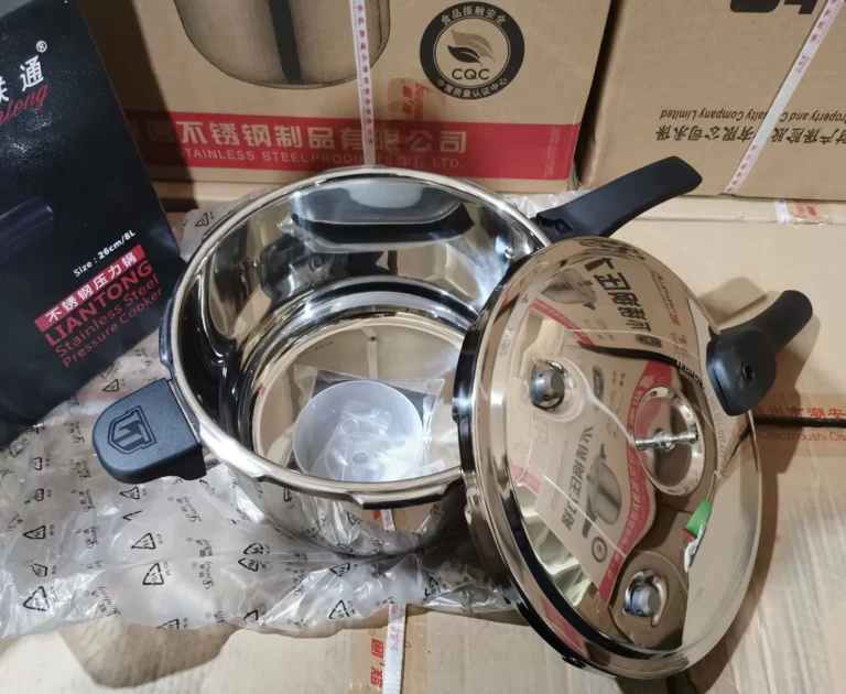 Pressure cooker appearance test