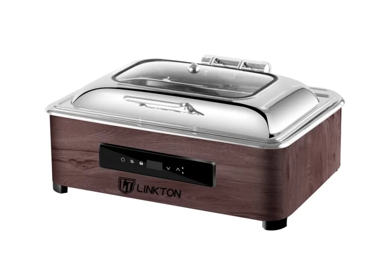 Wholesale Electric Chafing Dish High-end Wooden Texture