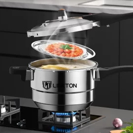 Wholesale Multi Funtion Pressure Cooker with Steaming Sheet Stainless Steel Pressure Cooker Bulk
