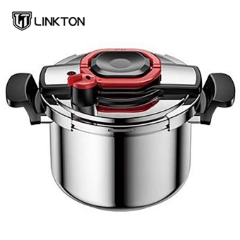 Double-handle Explosion-proof Pressure Cooker with Adjustable Pressure (2)