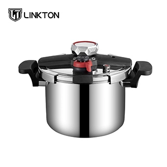 Double-handle Explosion-proof Pressure Cooker with Adjustable Pressure