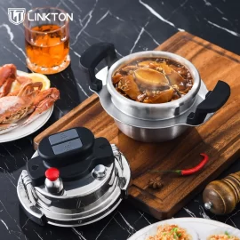 Panela de pressão de 2 quartos por atacado,Panela de pressão para alimentos,Fornecedor de aço inoxidável