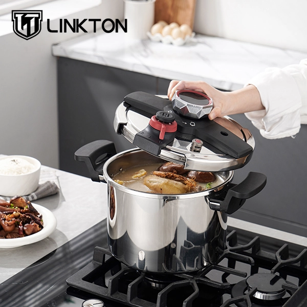 wholesale high pressure cooker with dual-handle, 2-stage pressure