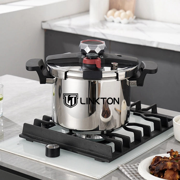 wholesale high pressure cooker with dual-handle, 2-stage pressure