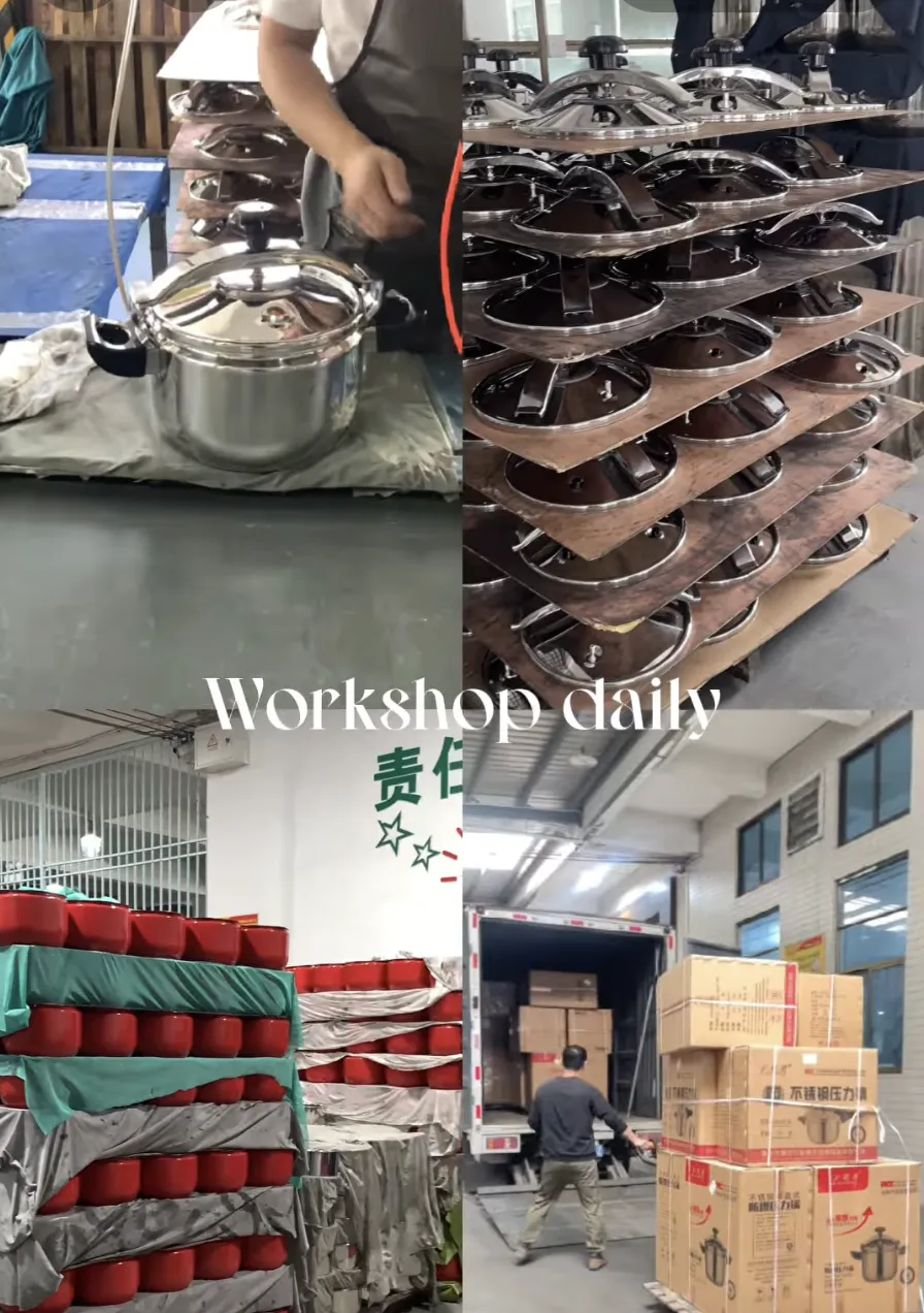 Fábrica de ollas a presión de acero inoxidable