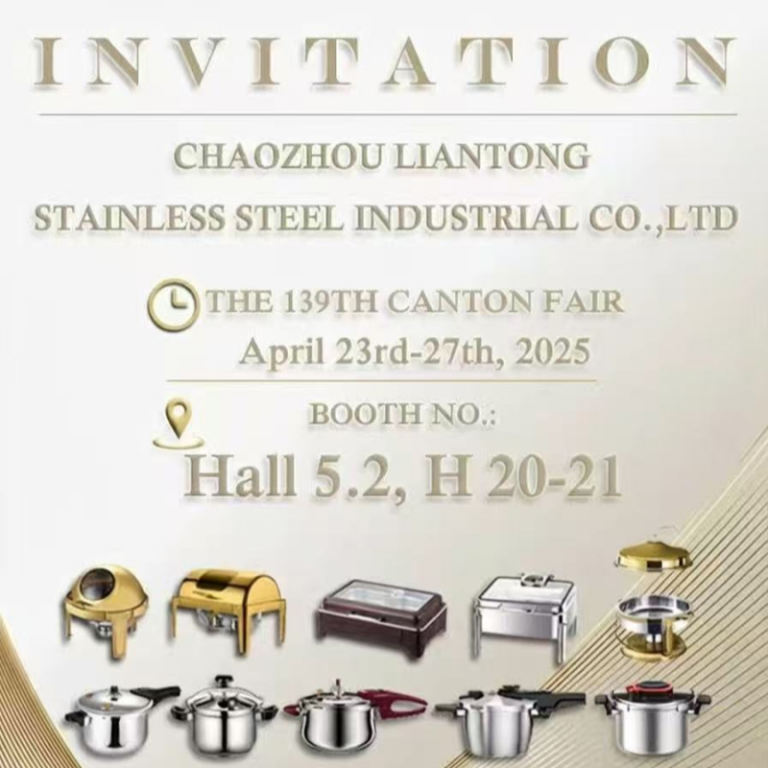 139th Canton Fair Invitation Linkton Kitchenware Manufacturer